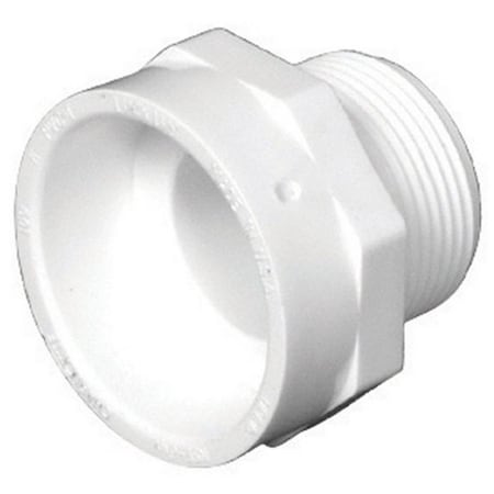 Charlotte Pipe And Foundry PVC001091600HA 4 in Male Adapter 46347